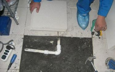 路北漏水维修 河北邯郸卫生间地面漏水维修案例